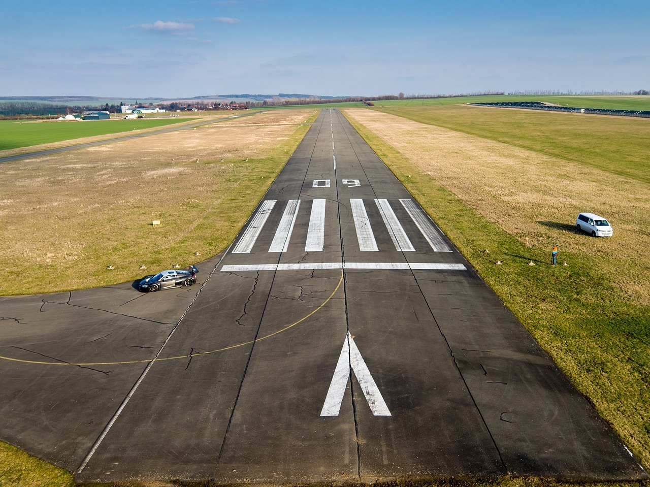 Barnet Airport Transfer Service Car runway